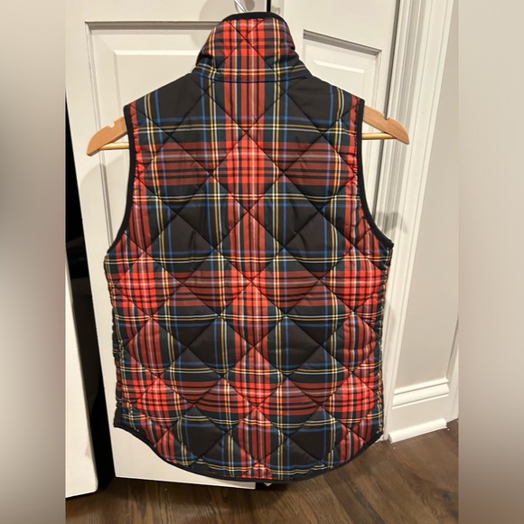 J. Crew Tartan Holiday Plaid Vest - Picture 4 of 4